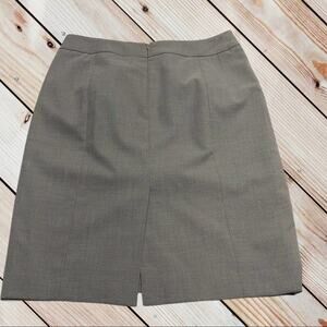 CALVIN KLEIN Women’s 6 Gray Dressy Stretch Skirt